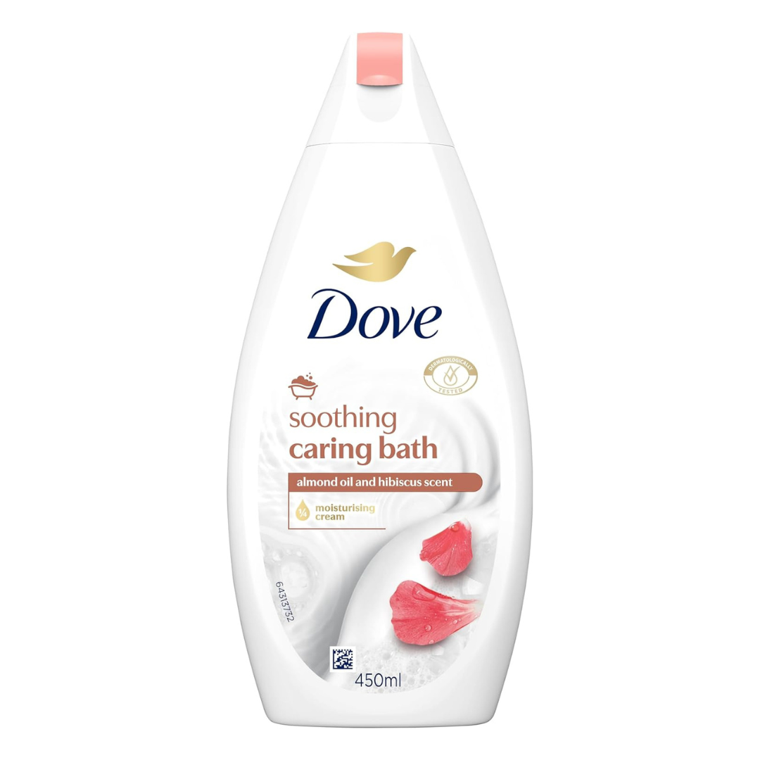 Dove Almond Cream & Hibiscus Soothing Bubble Bath 450ml | Daily Supplies