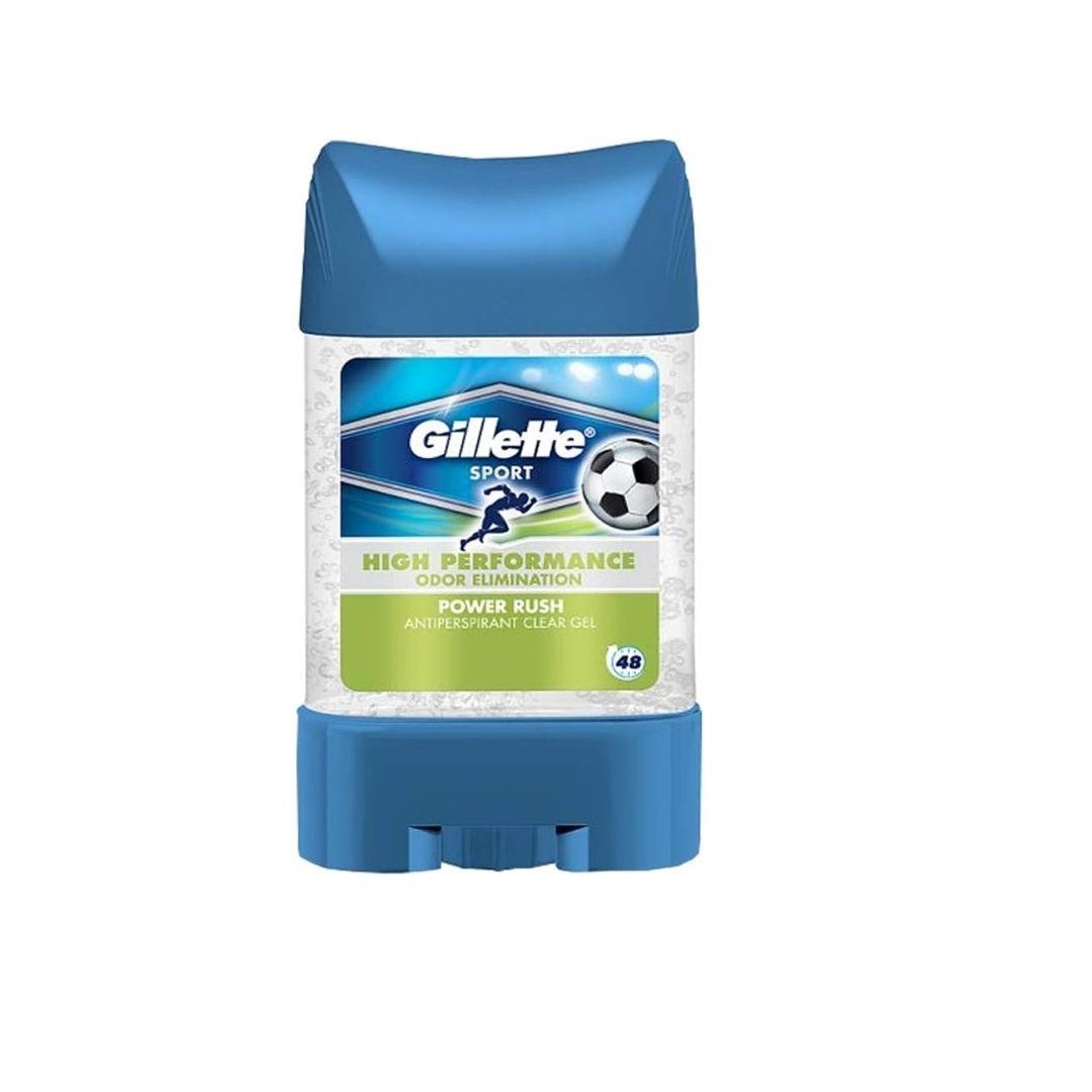 Gillette Power Rush Antiperspirant Deodorant Clear Gel 70ML | Daily Supplies