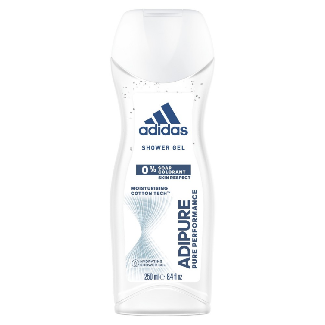 Adidas Adipure Pure Performance Skin Respect Shower Gel 250 ml | Daily Supplies