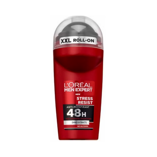 L'Oréal Men Expert Stress Resist Anti-Perspirant Roll-On 50ml | Daily Supplies