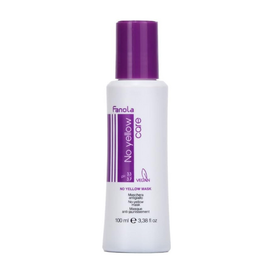 Fanola No Yellow Hair Mask for Blonde & Grey Hair 100ml | Daily Supplies