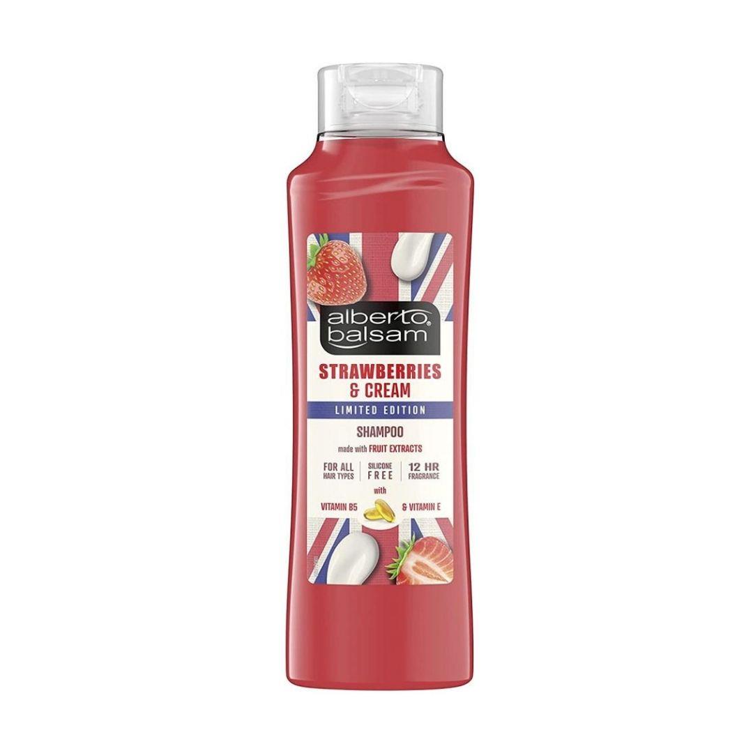 Alberto Balsam Strawberries & Cream Shampoo Refreshing Hair Care 350 ML | Daily Supplies