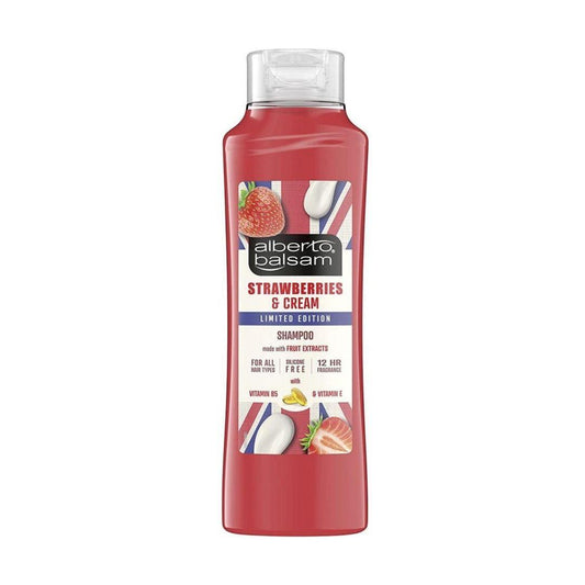 Alberto Balsam Strawberries & Cream Shampoo Refreshing Hair Care 350 ML | Daily Supplies