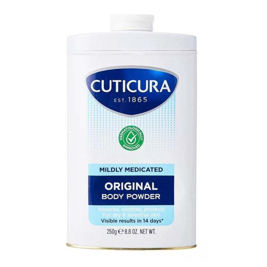 Cuticura Mildly Medicated Body Powder 250g | Daily Supplies