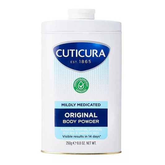 Cuticura Mildly Medicated Body Powder 250g | Daily Supplies