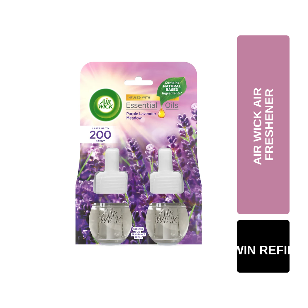 Air Wick Purple Lavender Meadow Electrical Plug In Refill Twin Pack | Daily Supplies