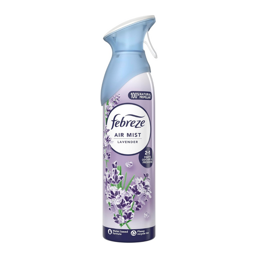 Febreze Air Mist Air Freshener Lavender Scent Odour Remover 185ml | Daily Supplies