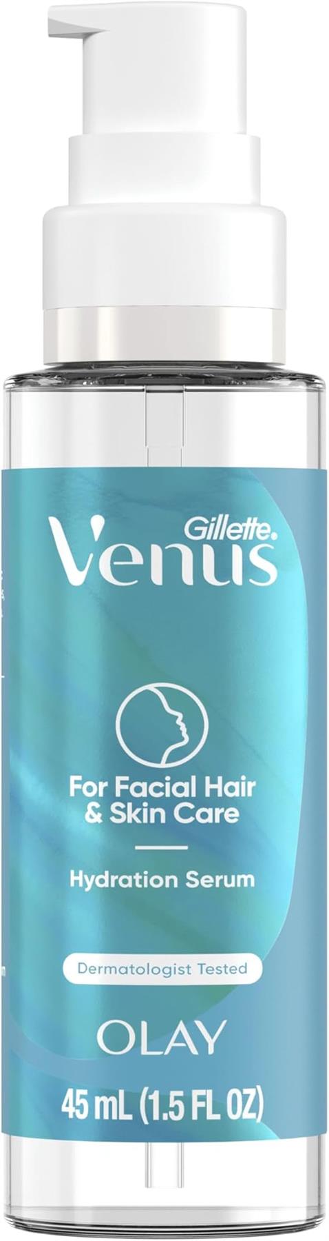 Venus Hydrating & Soothing Serum for Dermaplaning with Hyaluronic Acid 45 ML | Daily Supplies