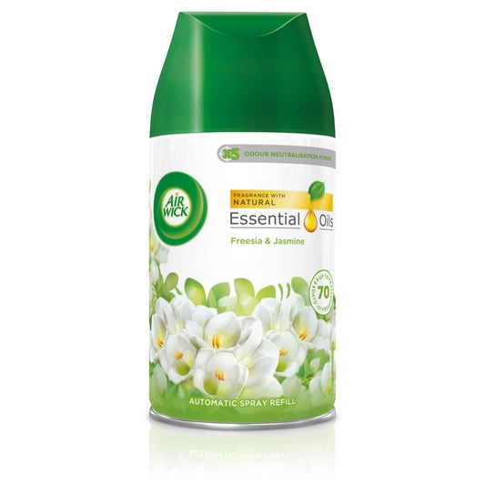 Air Wick Freesia & Jasmine Automatic Spray Refill 250ml | Daily Supplies