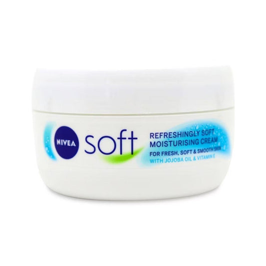 NIVEA Soft Moisturising Cream for Face Body and Hands 300 ML | Daily Supplies