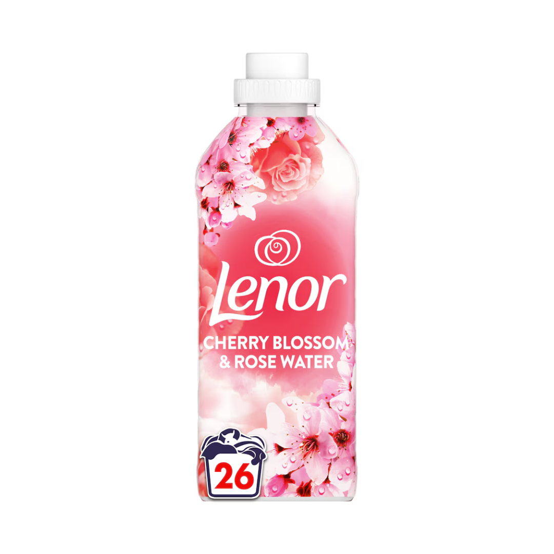 Lenor Fabric Conditioner Cherry Blossom & Rosewater 26 Washes | Daily Supplies