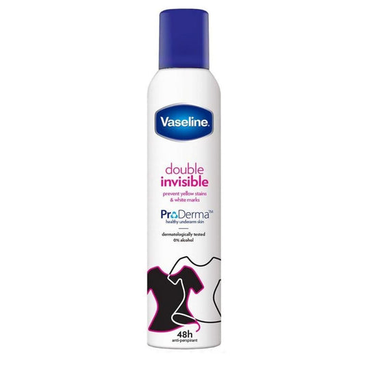 Vaseline Double Invisible Anti-Perspirant Women's Spray 250ml | Daily Supplies