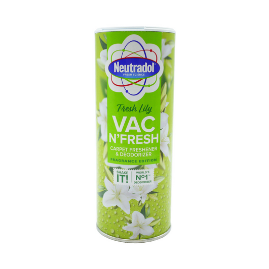 Neutradol Fresh Lily VAC N'FRESH Carpet Freshener Deodorizer 350g | Daily Supplies