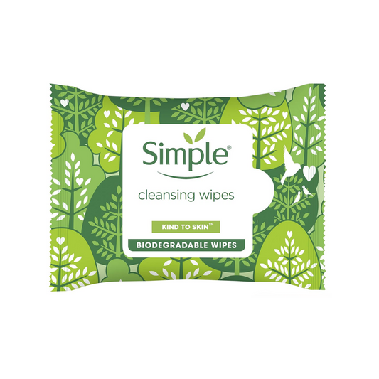 Simple Kind to Skin Cleansing Wipes for sensitive skin 20 Wipes | Daily Supplies