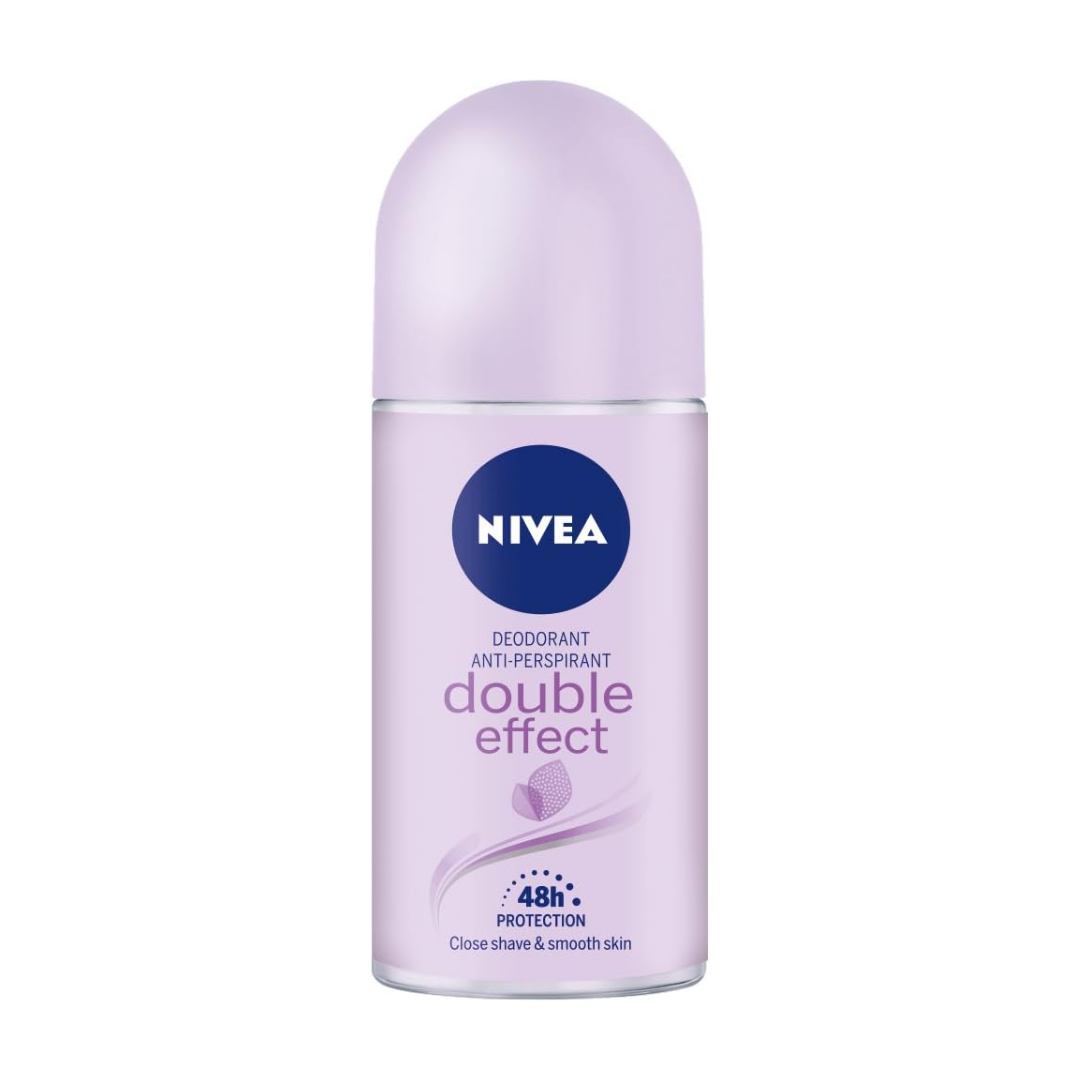 NIVEA Anti-Perspirant Deodorant Double Effect for Women – 50ml | Daily Supplies