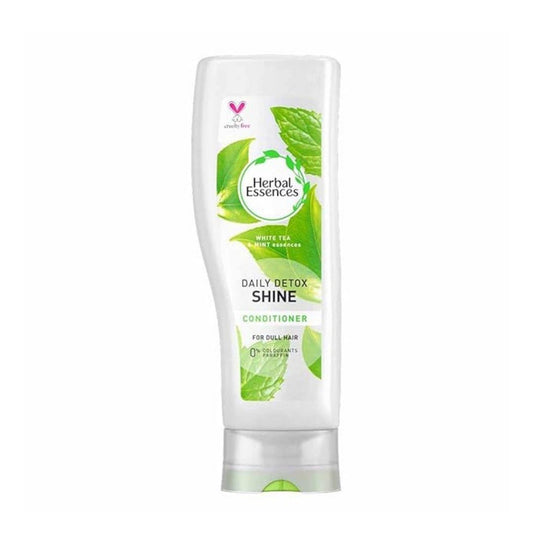 Herbal Essences Daily Detox Shine White Tea & Mint Essences Conditioner 400 ML | Daily Supplies