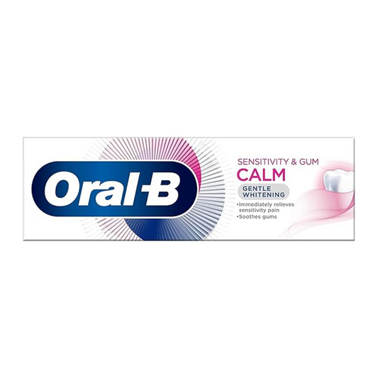 Oral-B Sensitivity & Gum Calm Gentle Whitening Toothpaste 75 ML | Daily Supplies