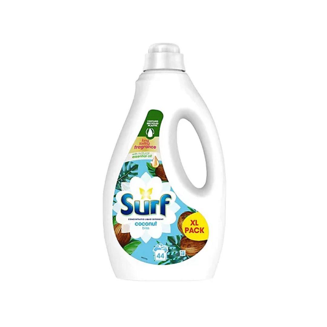 Surf Coconut Bliss Concentrated Liquid Laundry Detergent 44 Washes | Daily Supplies