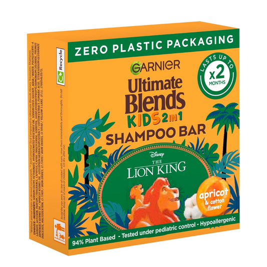 Garnier Ultimate Blends Kids Apricot Shampoo Bar 60g | Daily Supplies