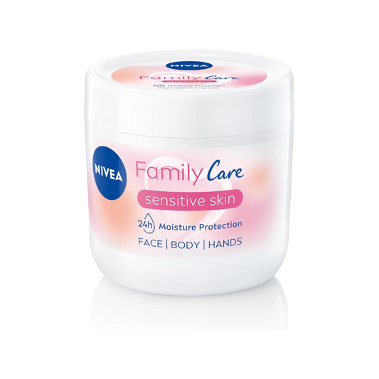 NIVEA Family Care Sensitive Skin Moisturising Cream 450 ml | Daily Supplies