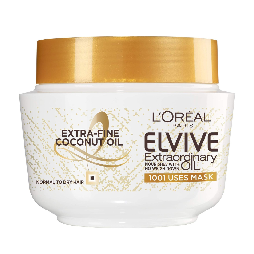 L'Oreal Paris Elvive Extraordinary Oil Coconut Hair Mask Leave-In Conditioner 300ml | Daily Supplies