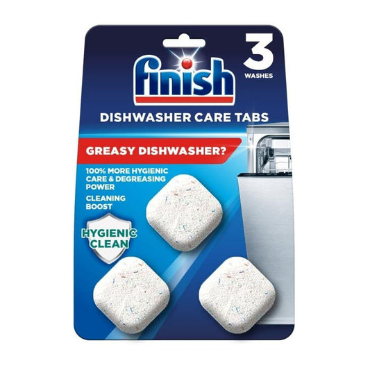 Finish Dishwasher Cleaner Tablets Removes Grease & Limescale 3 Tablets | Daily Supplies