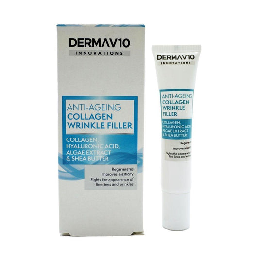 DermaV10 Anti-Ageing Collagen Wrinkle Filler 15 ML | Daily Supplies
