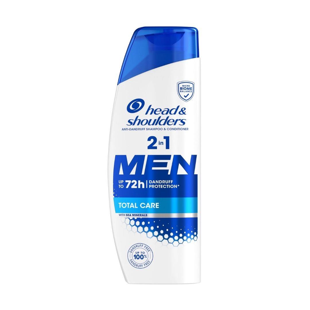 Head & Shoulders Men Total Care 2 in 1 Shampoo and Conditioner 250 ML | Daily Supplies