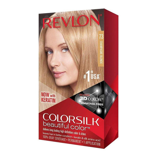 Revlon Colorsilk Permanent Hair Colour Champagne Blonde 73 | Daily Supplies