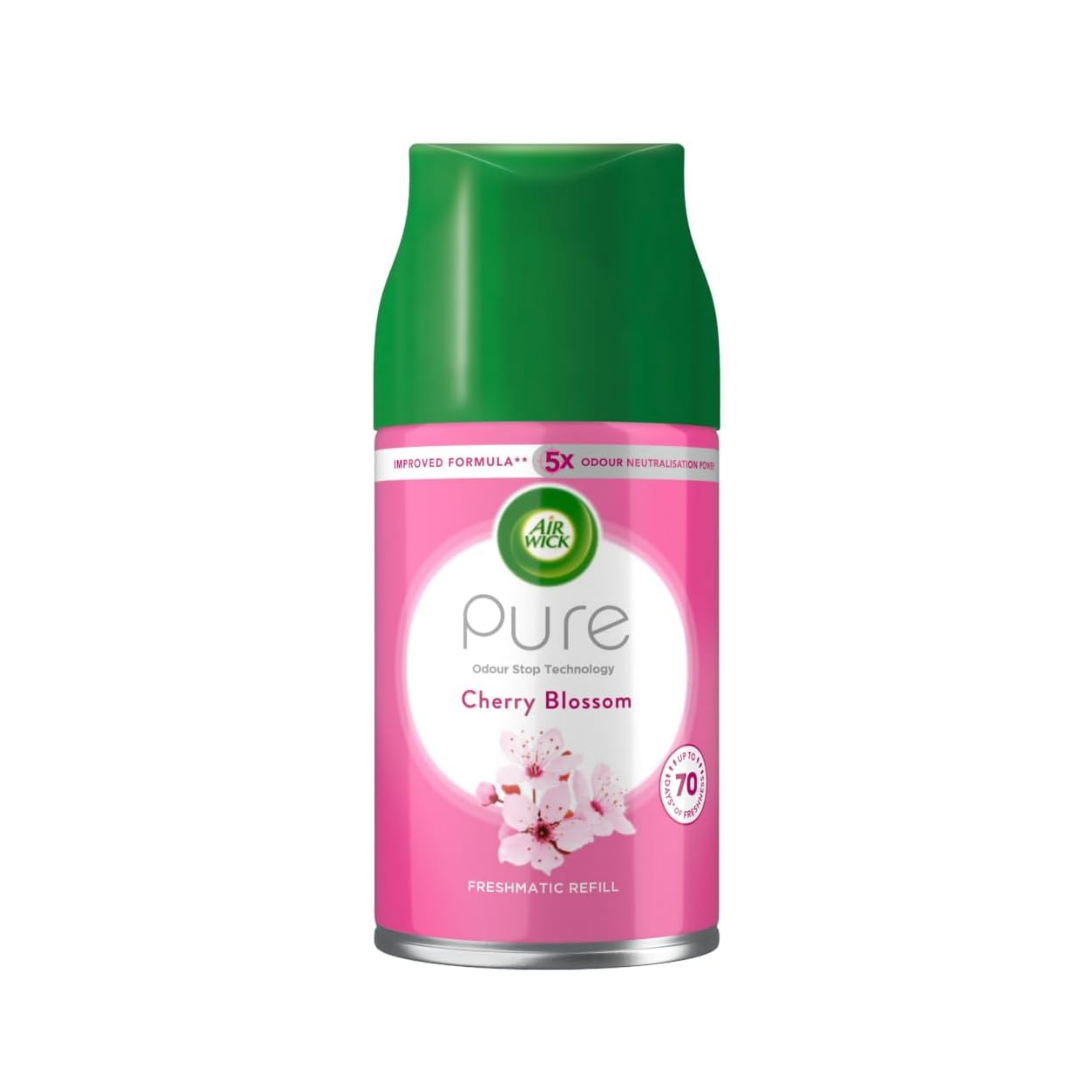 Air Wick Pure Air Freshener Cherry Blossom Freshmatic Refill 250ML | Daily Supplies