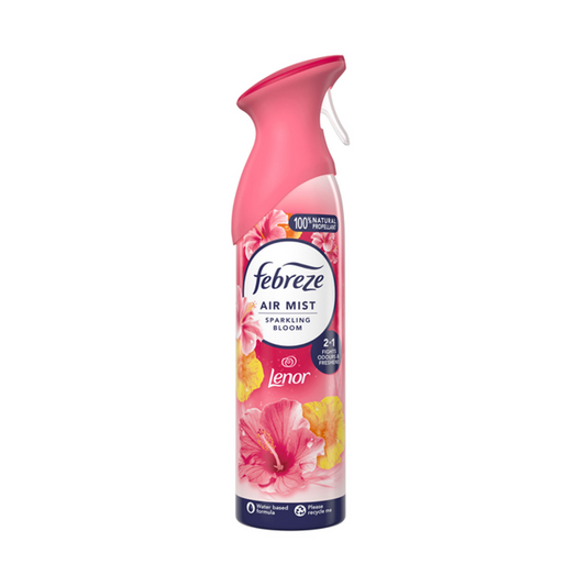 Febreze Air Mist Air Freshener Sparkling Bloom Scent 185ml | Daily Supplies