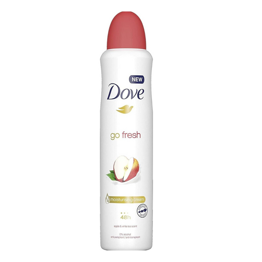 Dove Go Fresh Apple & White Tea Scent Deodorant Spray 250ml | Daily Supplies