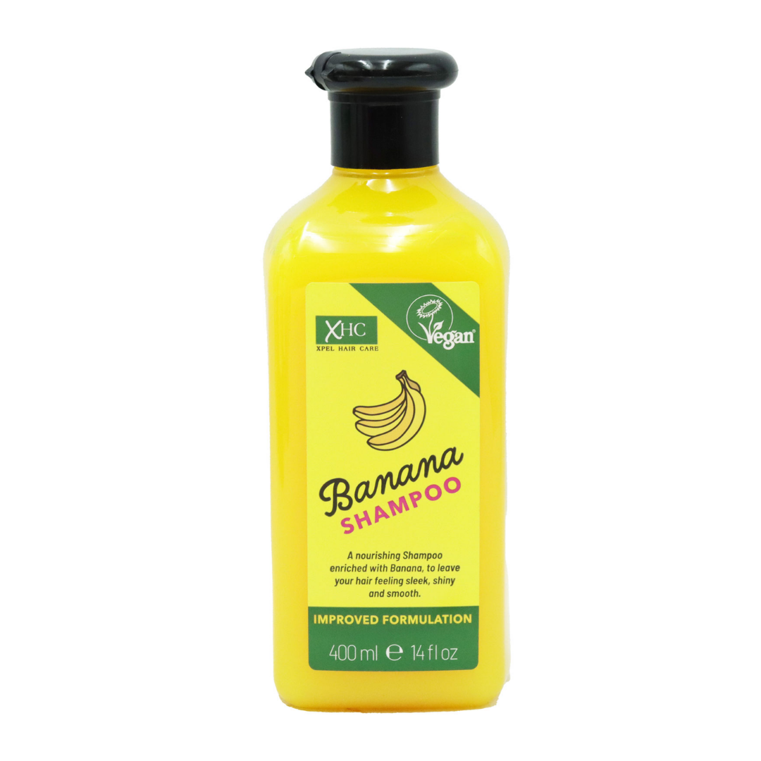 XHC Banana Shampoo XPEL Hair Care for Shiny & Smooth Hair 400ml | Daily Supplies