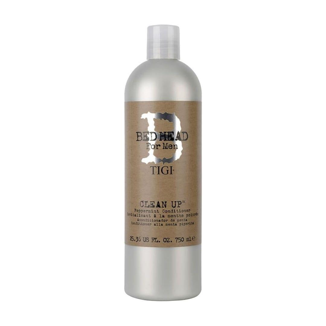 Bed Head for Men by TIGI Clean Up Men's Pepermint Conditioner 750 ML | Daily Supplies