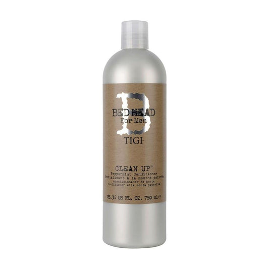 Bed Head for Men by TIGI Clean Up Men's Pepermint Conditioner 750 ML | Daily Supplies