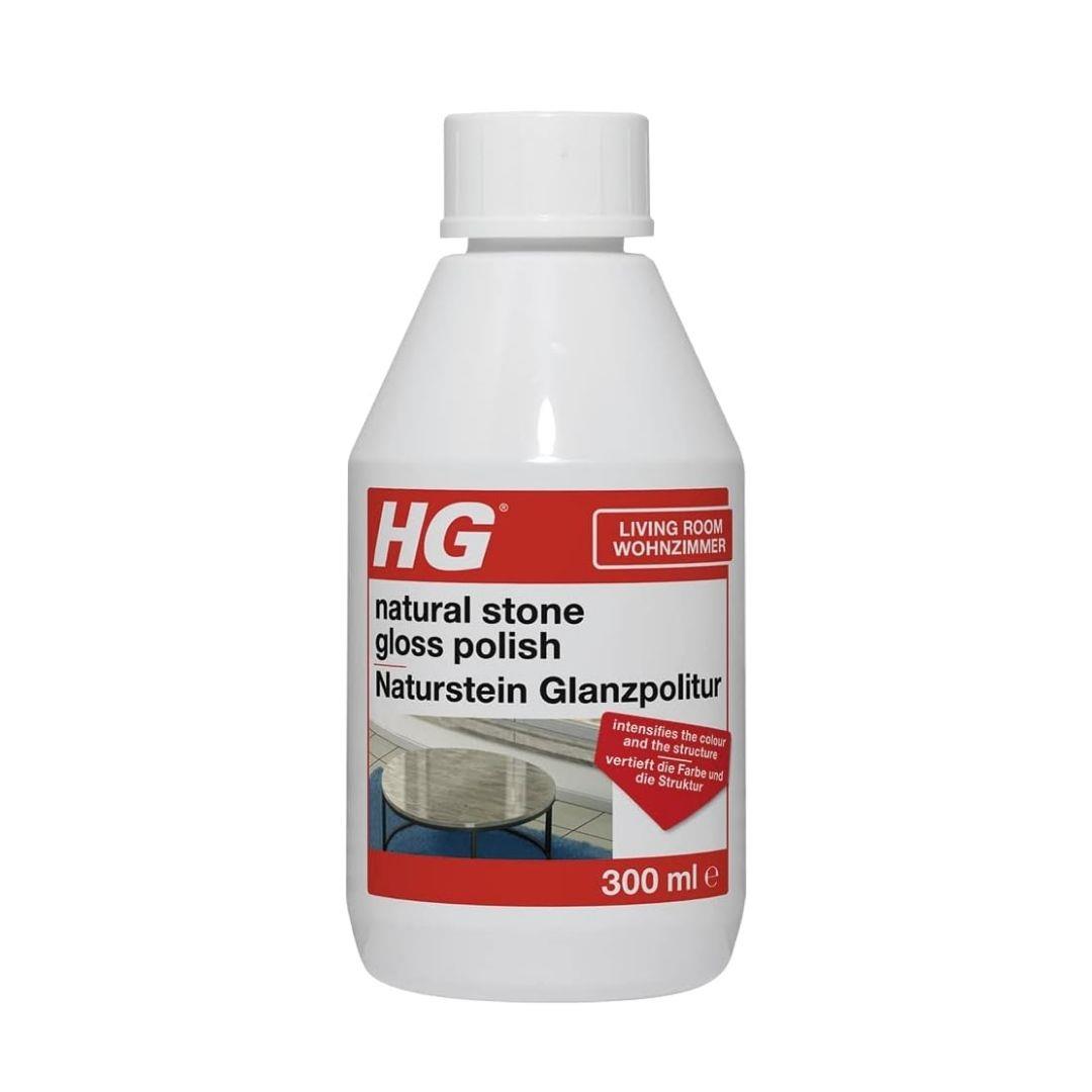 HG Natural Stone Gloss Polish Stain-Free Restore & Shine 300ml | Daily Supplies