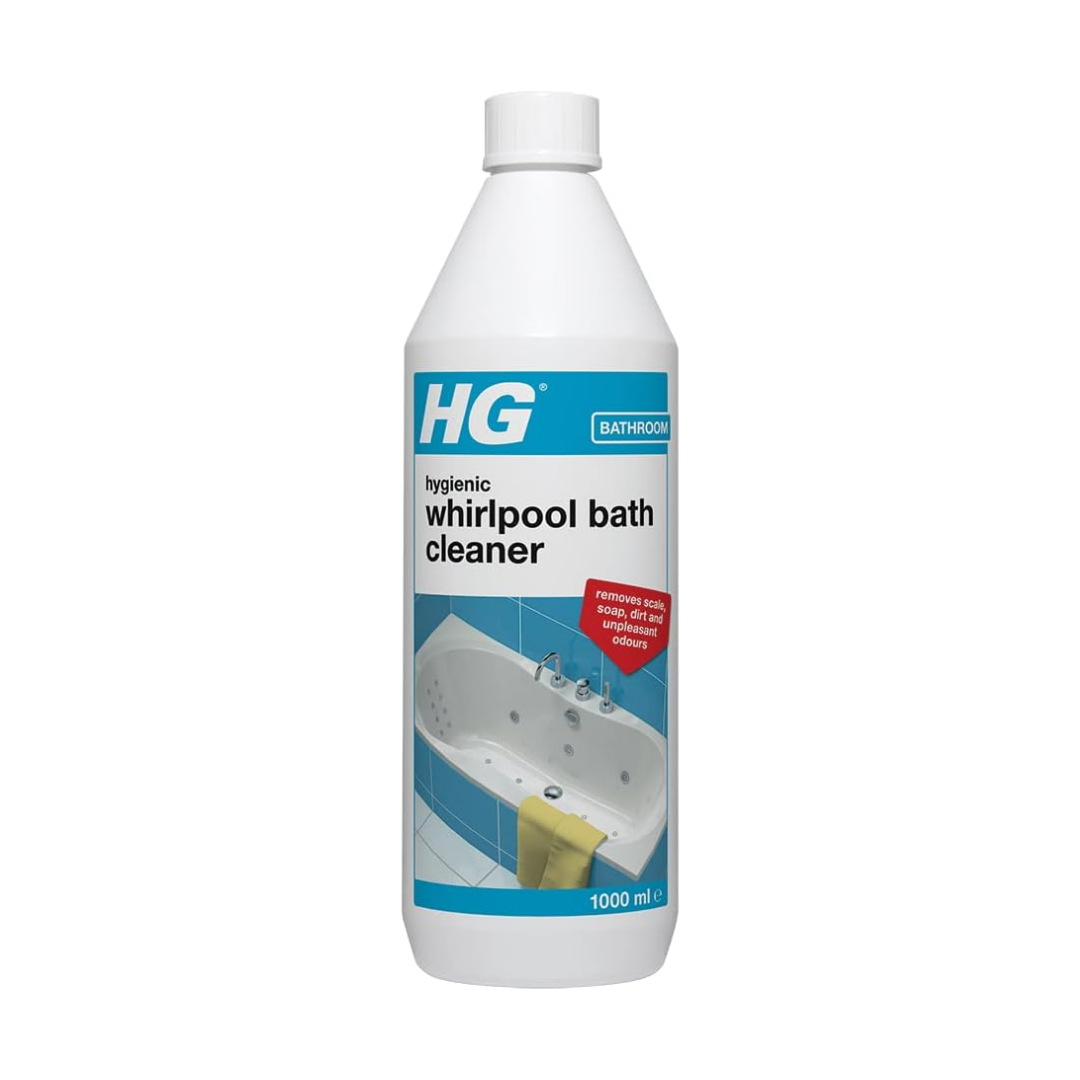 HG Hygienic Whirlpool Bath Cleaner Hot Tub & Jacuzzi Cleaner 1000ml | Daily Supplies