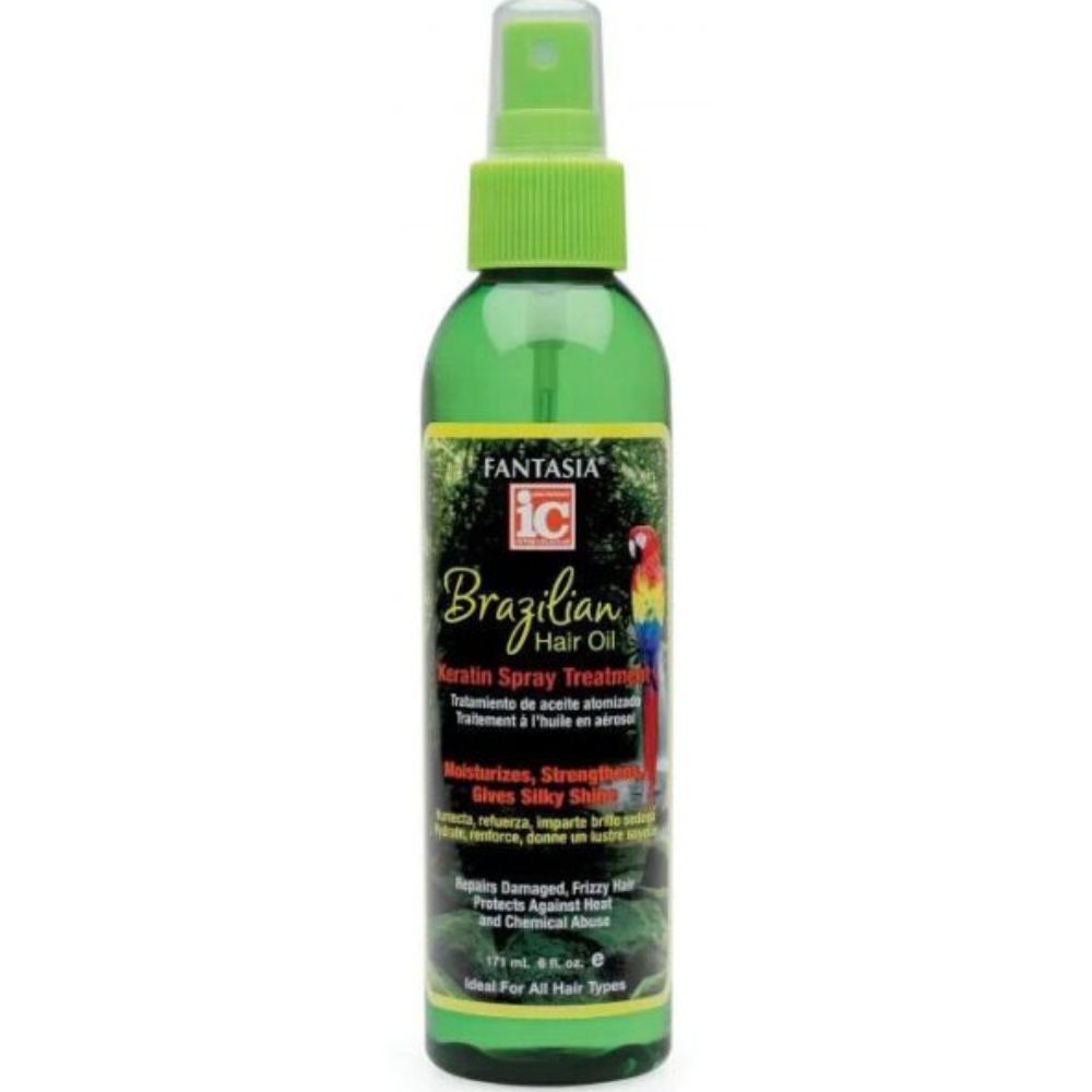 Fantasia IC Brazilian Hair Oil Keratin Spray Treatment 171ml | Daily Supplies