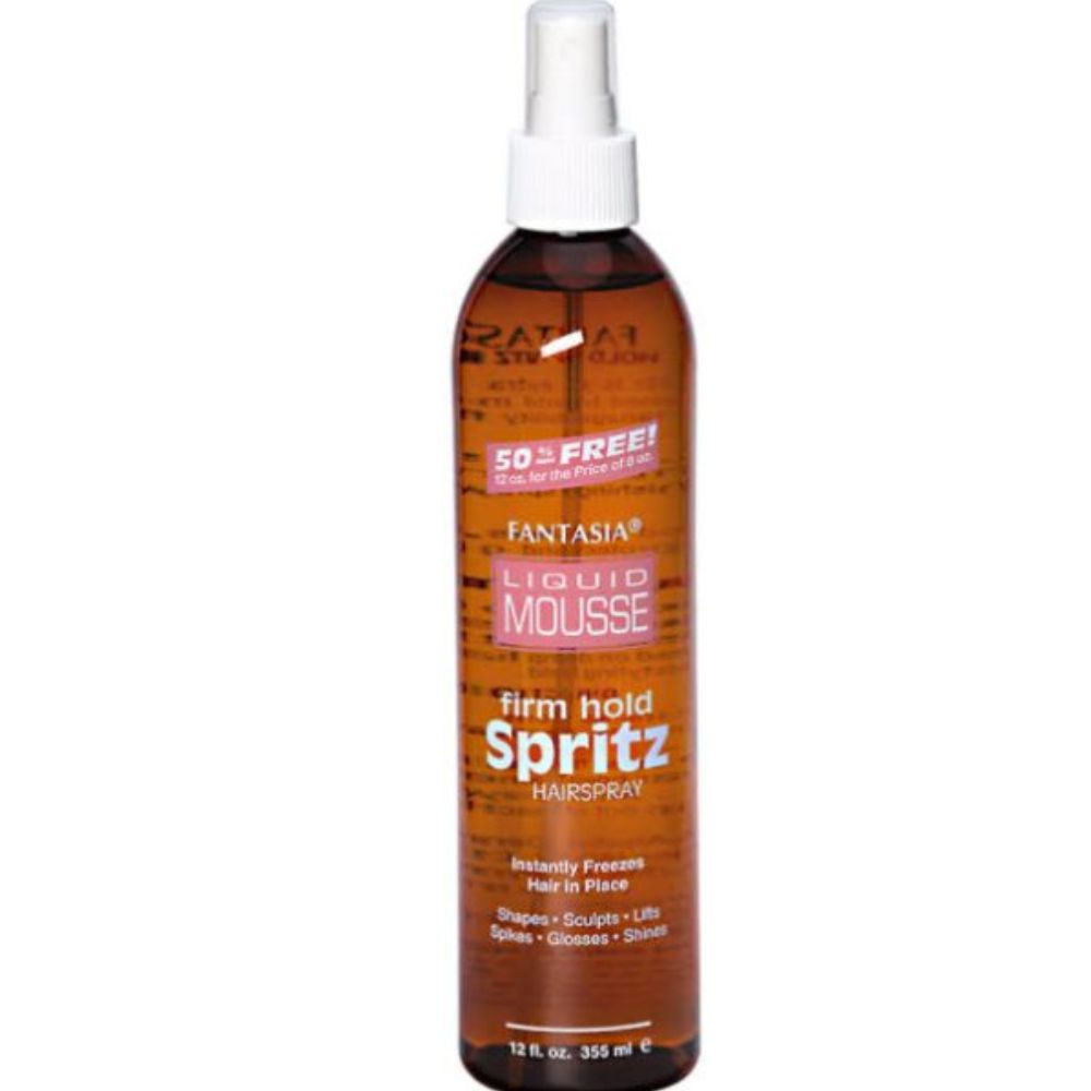 Fantasia Hair Spray Liquid Mousse Firm Hold Spritz 355ml | Daily Supplies