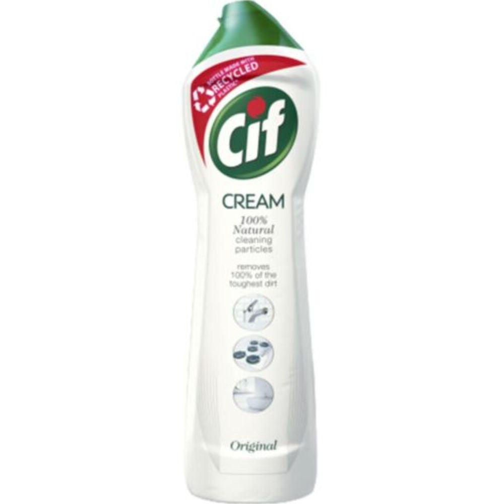Cif Cream 100% Natural Original Multi-Purpose Cleaner 500ml | Daily Supplies
