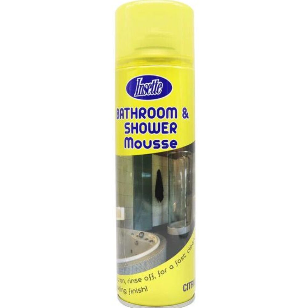 Insette Bathroom and Shower Mousse 500ml | Daily Supplies