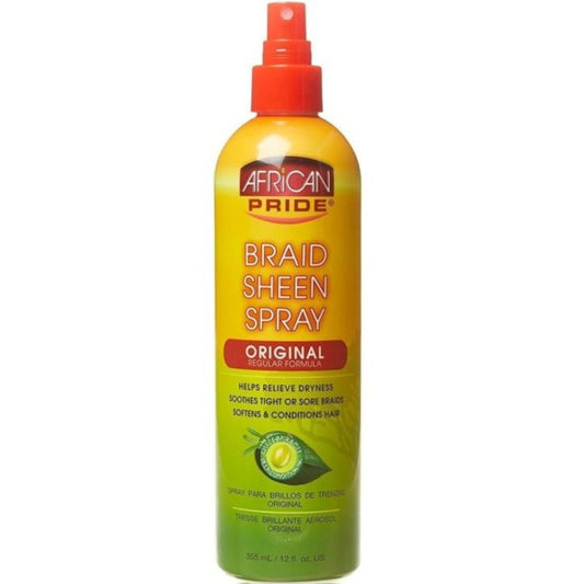 African Pride Original Braid Sheen Spray 355ml | Daily Supplies