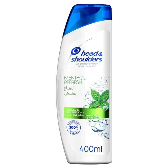 Head and Shoulders Menthol Refresh Anti-Dandruff Shampoo 400ML | Daily Supplies