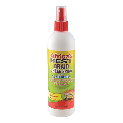 Africa's Best Braid Sheen Spray with Conditioner 355ML | Daily Supplies