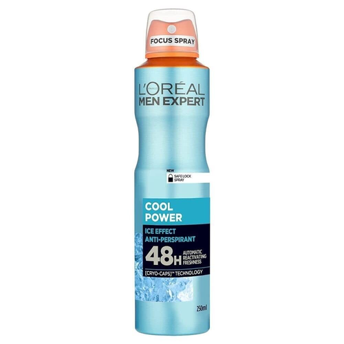 LOreal Men Expert Anti-Perspirant Deodorant Cool Power 250ml | Daily Supplies