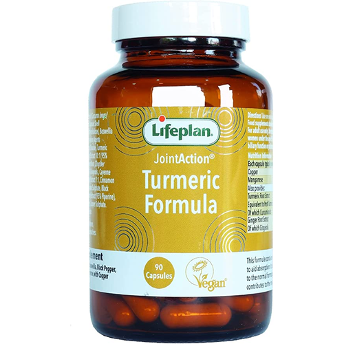 Lifeplan Joint Action Turmeric Formula 90 Capsules | Daily Supplies