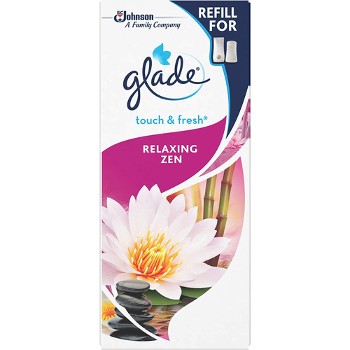 Glade Touch & Fresh Refill Relaxing Zen Air Freshener 10ml | Daily Supplies
