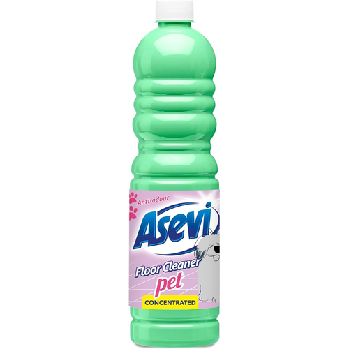 Asevi Concentrated Floor Cleaner Liquid 1L - Hard and Laminate Floors (Pet) | Daily Supplies